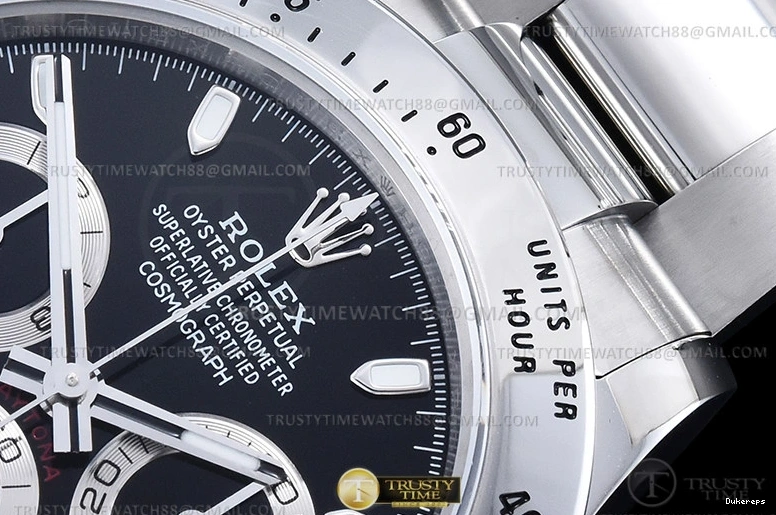 SS SH4130 Blk 116520 QF Daytona ROLDYT0441B Stk – SS 904L 1101